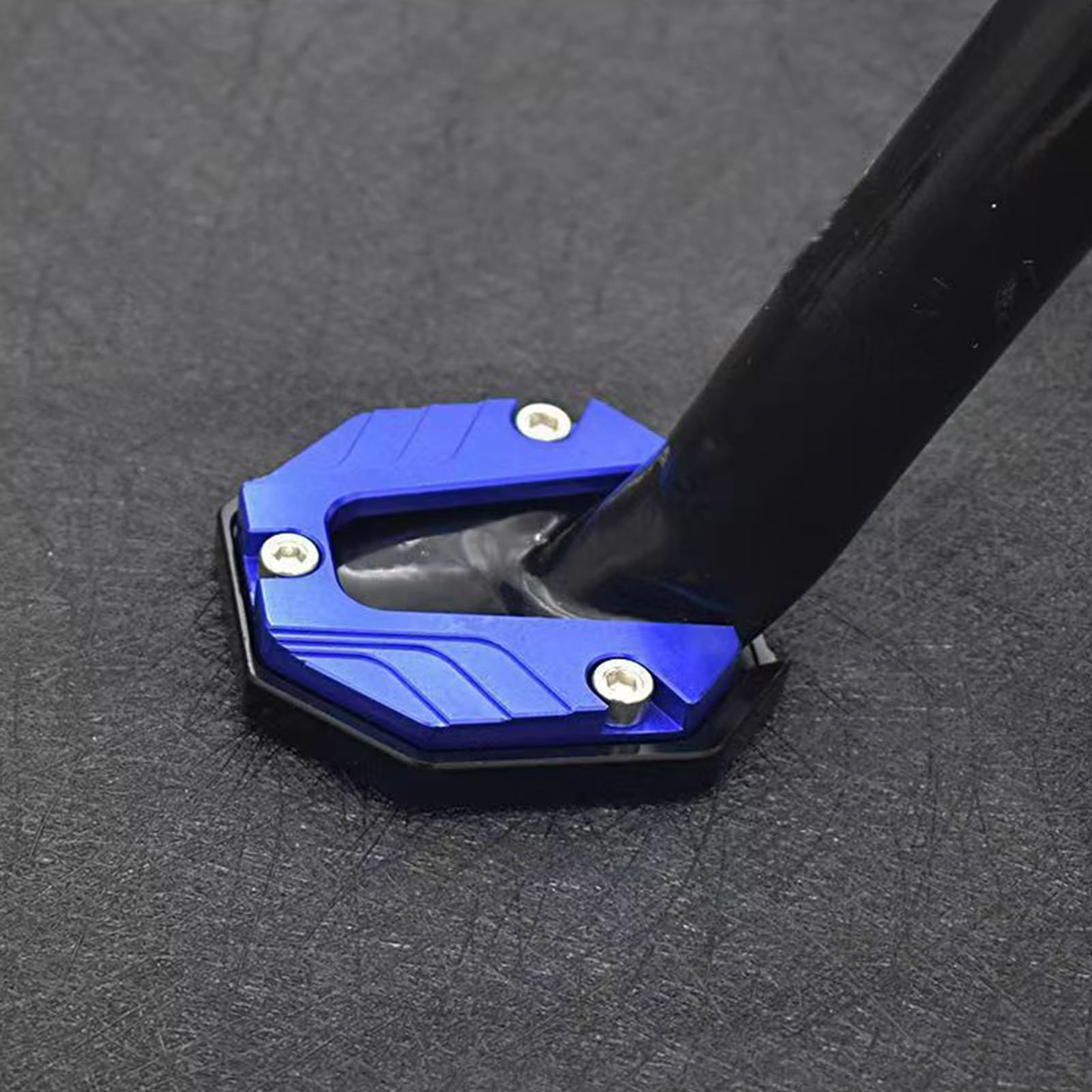 Motorrad Ständerverlängerung - Seitenständer Pad Aus Aluminium Für Mehr Standsicherheit