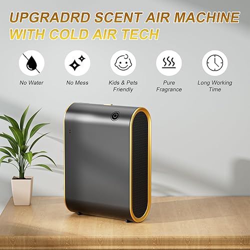 Miniatura 2 de Máquina de aire inteligente de aroma para el hogar, difusor de colección de hotel de 1500 pies cuadrados con tecnología de aire frío, fragancia para