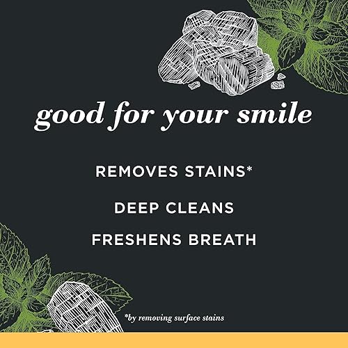 Miniatura 7 de Burts Bees Pasta de dientes sabor natural pasta de dientes sin flúor de carbón menta zen 47 onzas paquete de 3