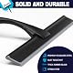 Shower Squeegee, 10-Inch Matte Black Squeegee, All-Purpose Stainless Steel Squeegee for Bathroom, Shower Doors, Mirrors, Tiles and Car Windows - 100% Streak Free Product Image 3