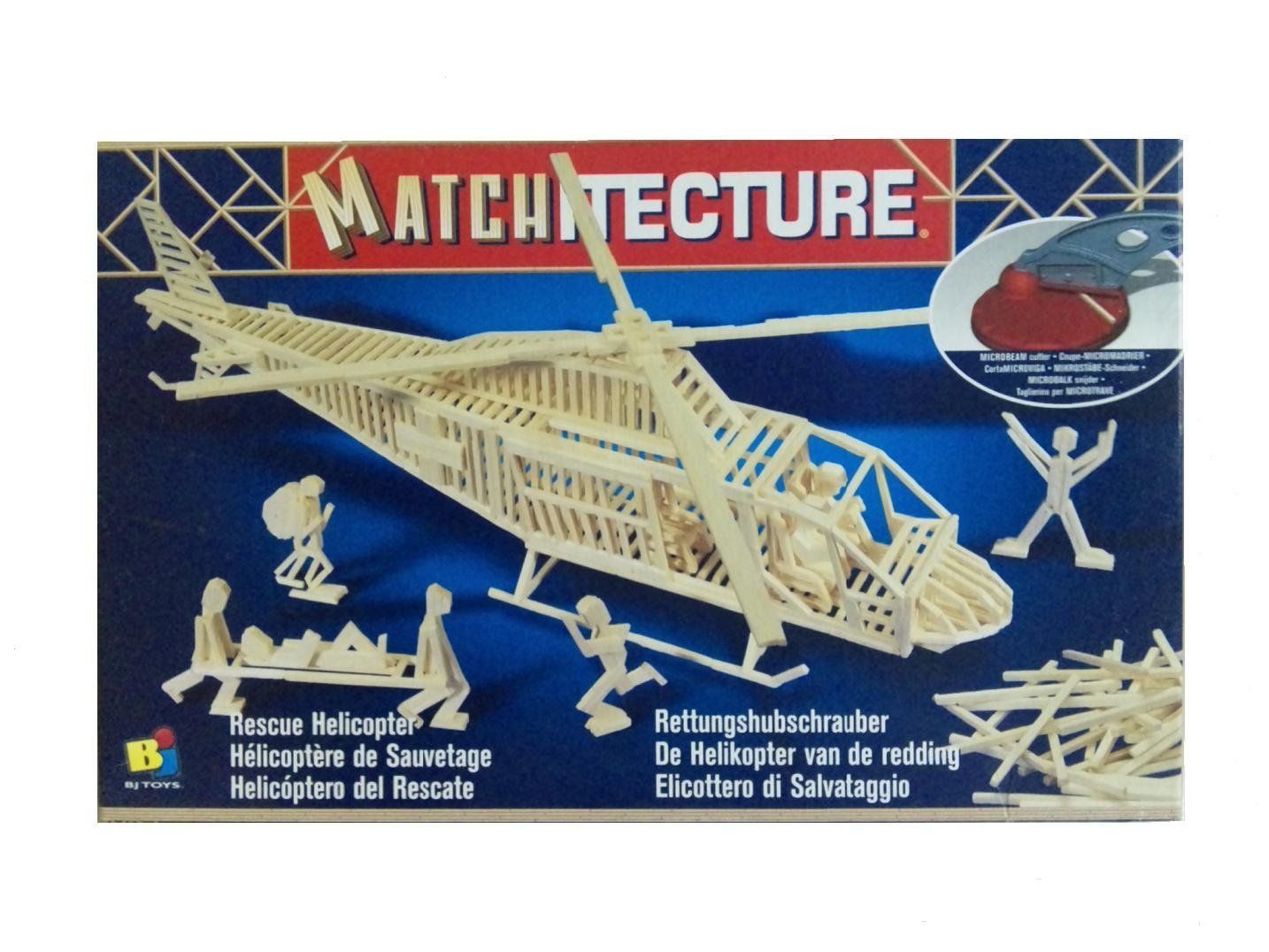MATCHITECTURE - 56/6646 - Loisir Créatif - Hélicoptère de Sauvetage