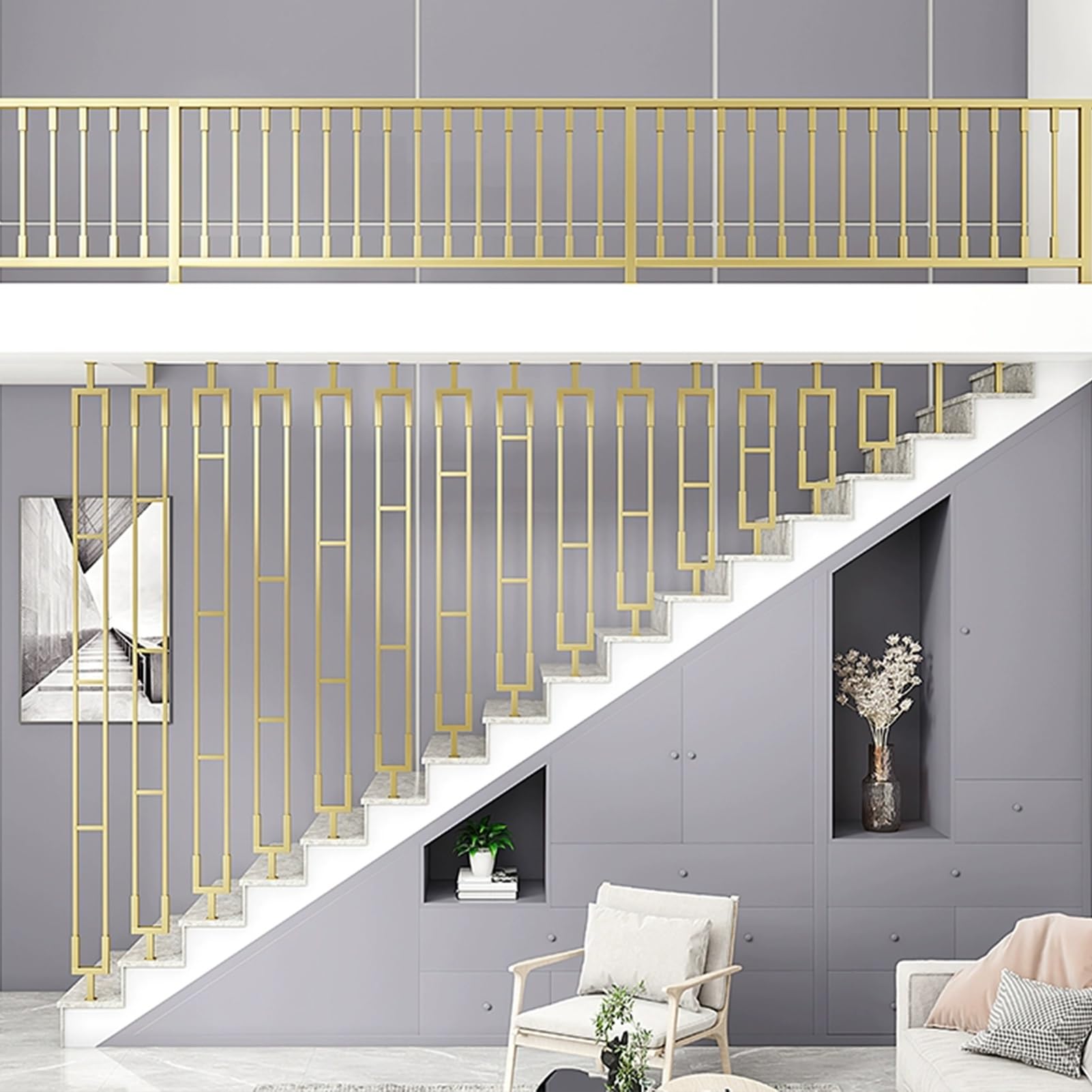 Rambarde d'escalier en fer forgé : sublimez l'âme de votre intérieur