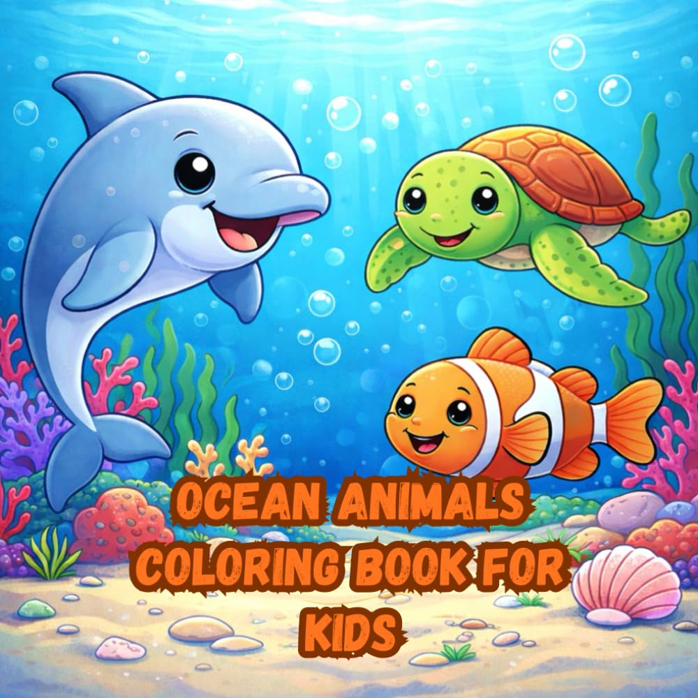 Ocean Coloring Book