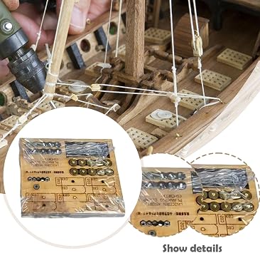 Ship Model Hull Planking Clamps Tools Set Practical Easy Assembly Kit, 21mm