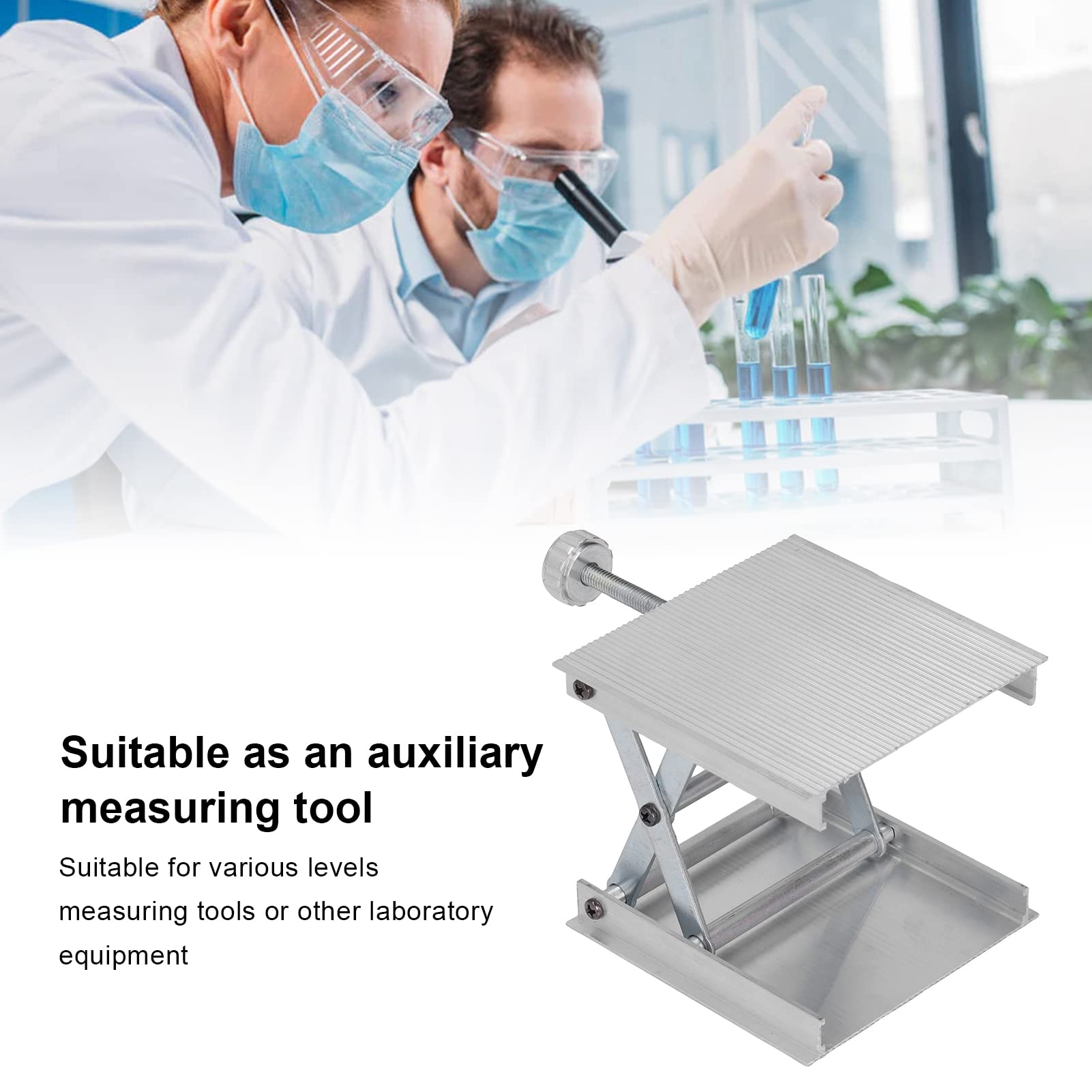 Aluminium Legering Z-as Nauwkeurige Lifting Platform, Laboratorium