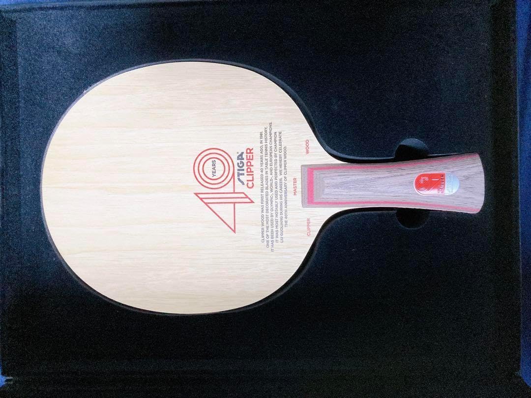 クリッパーウッド 40周年 限定 STIGA、卓球、ラケット 【公式通販】