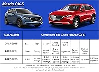 Vista 5 de Kaugung - Funda impermeable para automóvil, ajuste personalizado para Mazda CX50 CX-50 CX-5 (2012-2025), cubierta exterior completa