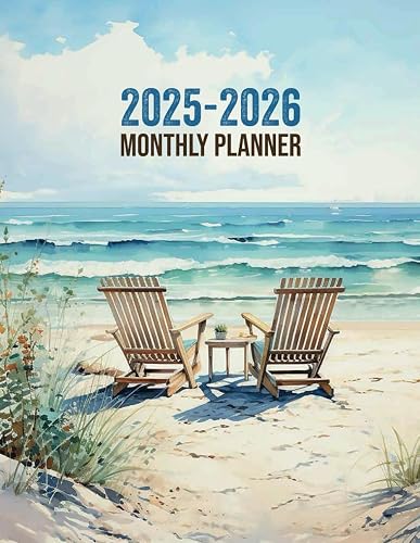 2025-2026 Monthly Planner: 2 Years from January 2025 through December 2026