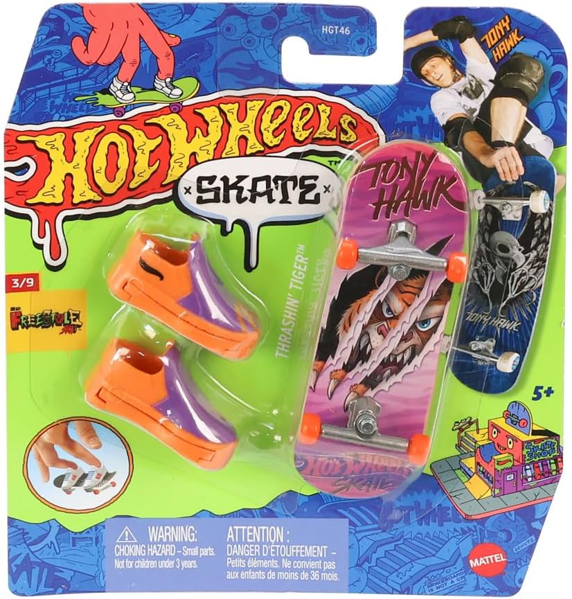 Hot Wheels Finger Skateboard Playset