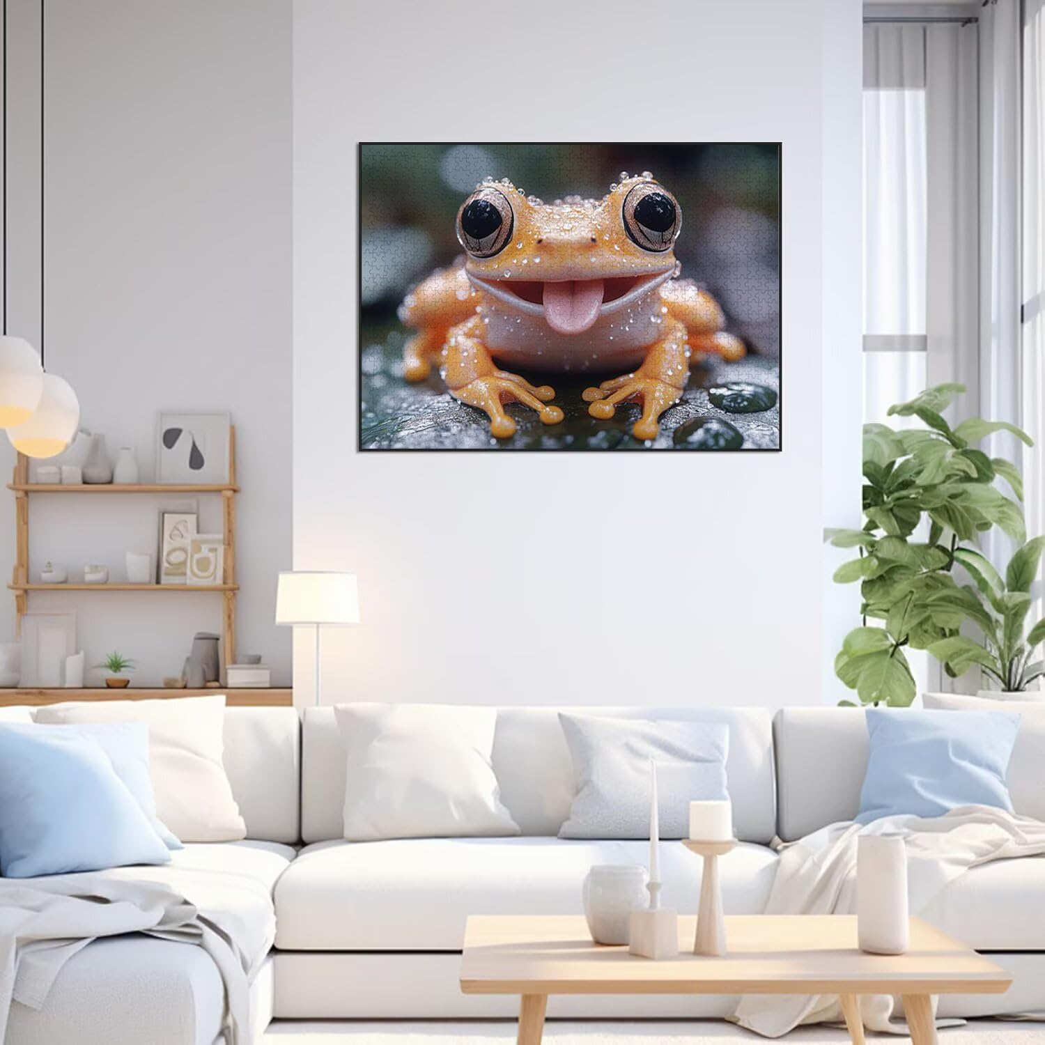 1500 sztuk puzzli dla dorosłych żaba wymagające gry logiczne, n-697