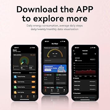 Health Smart Bracelet,Fitness Tracker with Heart Rate, Sleep Monitoring, Blood Oxygen, Step Counting for iOS and Android, No Subscription Fee, Waterproof(Silver)