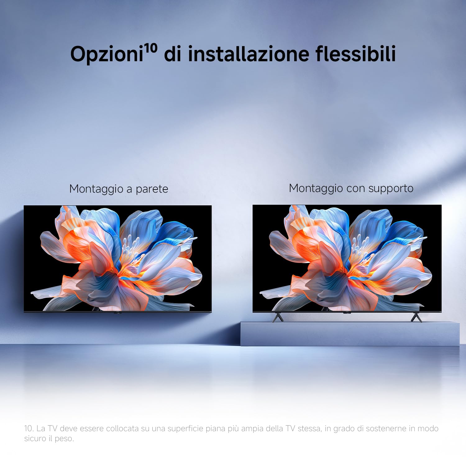 XIAOMI TV FX Mini LED da 65″(165 cm), Smart TV QD-Mini LED, 4K UHD, Fire TV, HDR10+, 60 Hz con modalità Game Boost a 120 Hz, MEMC, DTS:X, AirPlay 2, HDMI, modalità Filmmaker, comando vocale con Alexa