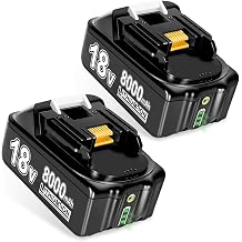 2Pack 8.0Ah Replace for Makita 18v Battery