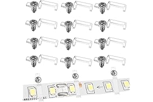 100 LED Strip Clips: Reliable and Secure Lighting Solutions