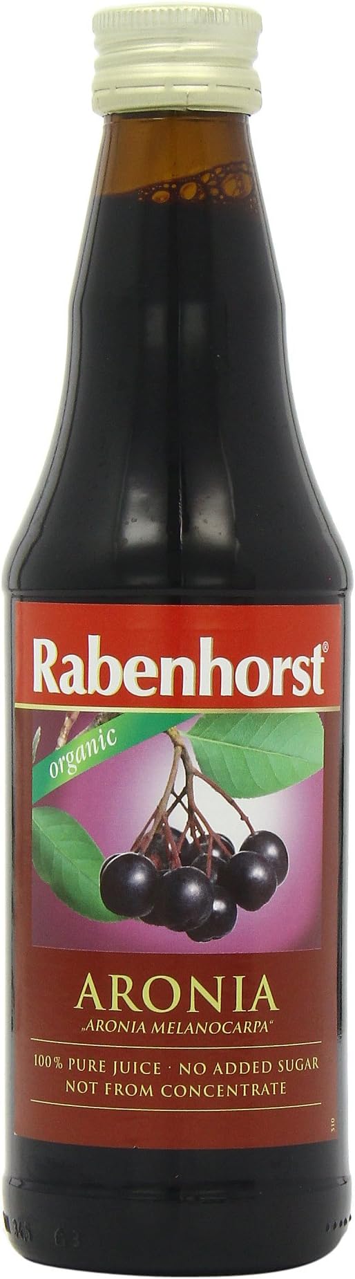 Rabenhorst Organic Aronia Juice 330 ml (Pack of 3)