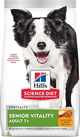 Hill's Science Diet, Ração, Cães Idosos, Vitalidade Sênior, Frango, 1,5 kg Menor preço em Hill's Science Diet, Ração, Cães Idosos, Vitalidade Sênior, Frango, 1,5 kg