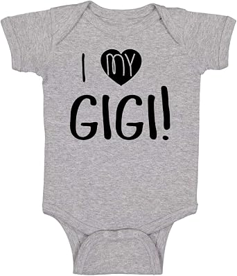 I Love My Gigi - Funny Baby Essentials Bodysuit - Baby Girl Romper Cute Newborn Boy Clothes