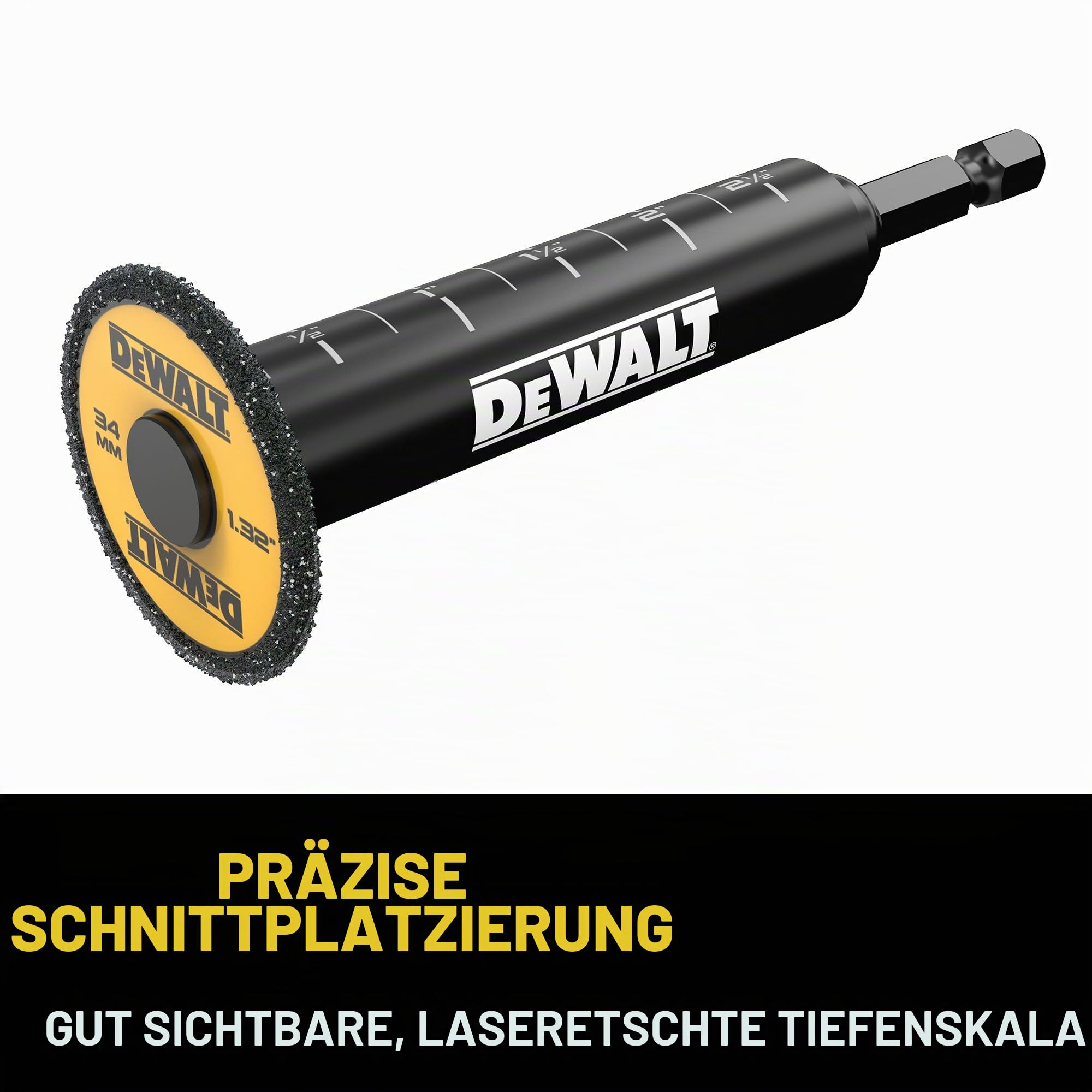 DEWALT Impact Connect Rohrschneider, PVC-Schneider mit Diamanttrennscheibe (DWAIPCIR)