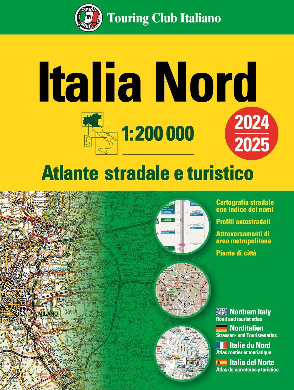 Italia. Atlante Stradale E Turistico 200.000. Nord - 4