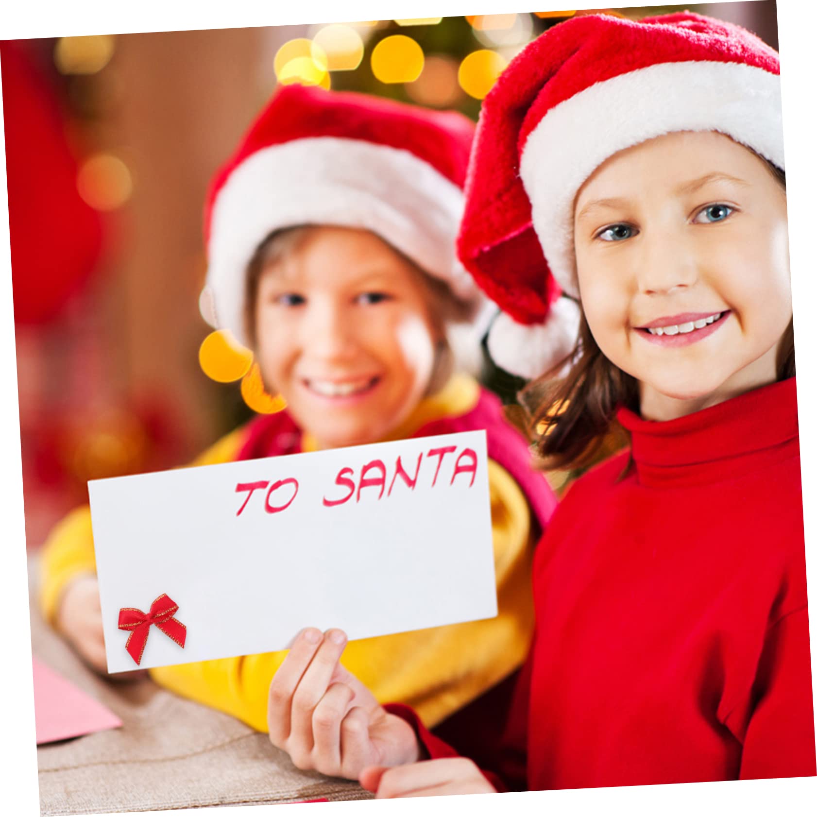 EXCEART 1000 Piezas Decoración De Arco Lazos Navideños para Lazo para Envolver Regalos Decoración De Año Lazos Navideños para Niños Arco Poliéster Delicado Material