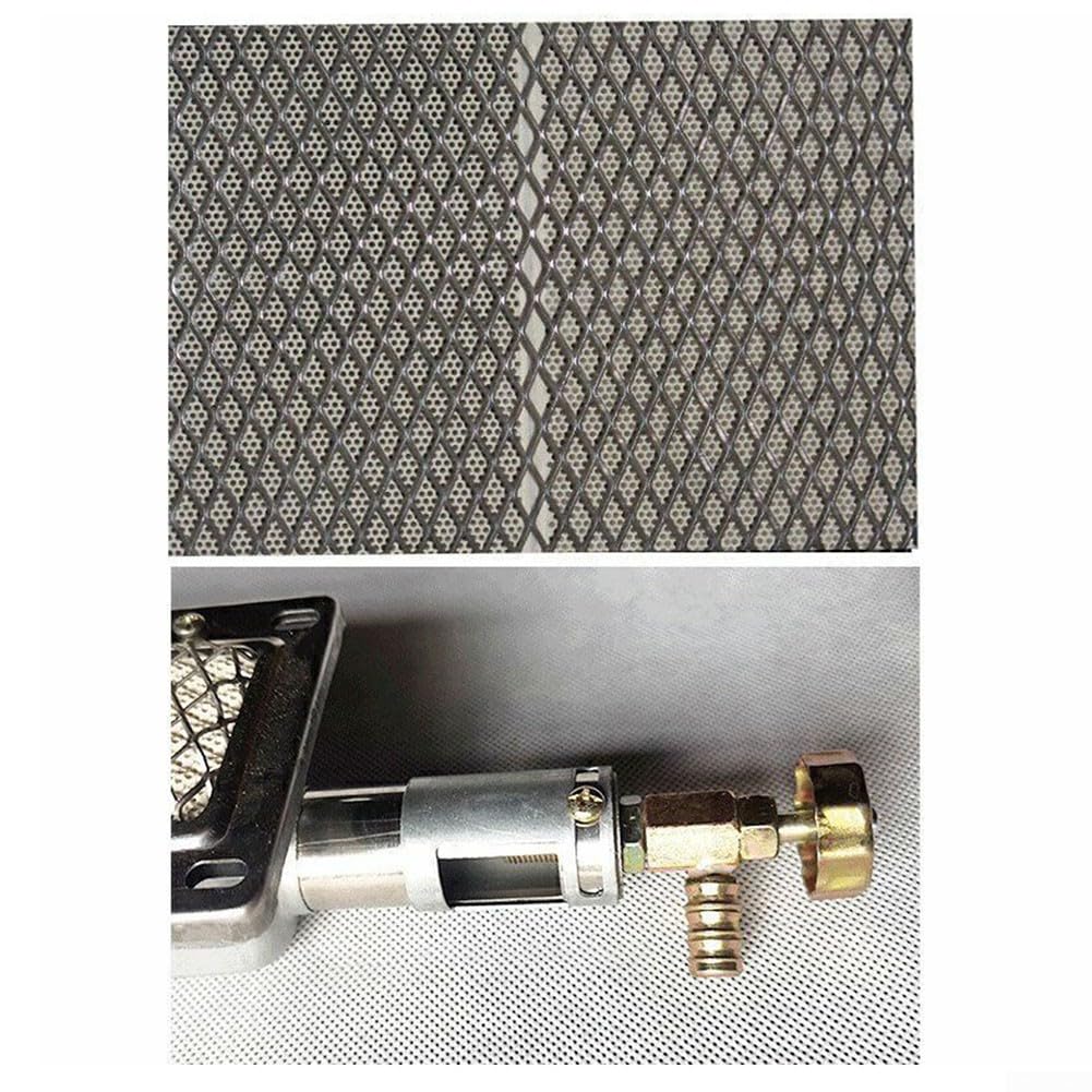 Bruleur Céramique Infrarouge Gaz pour Barbecue Portable Compact 44 x 9,5 cm