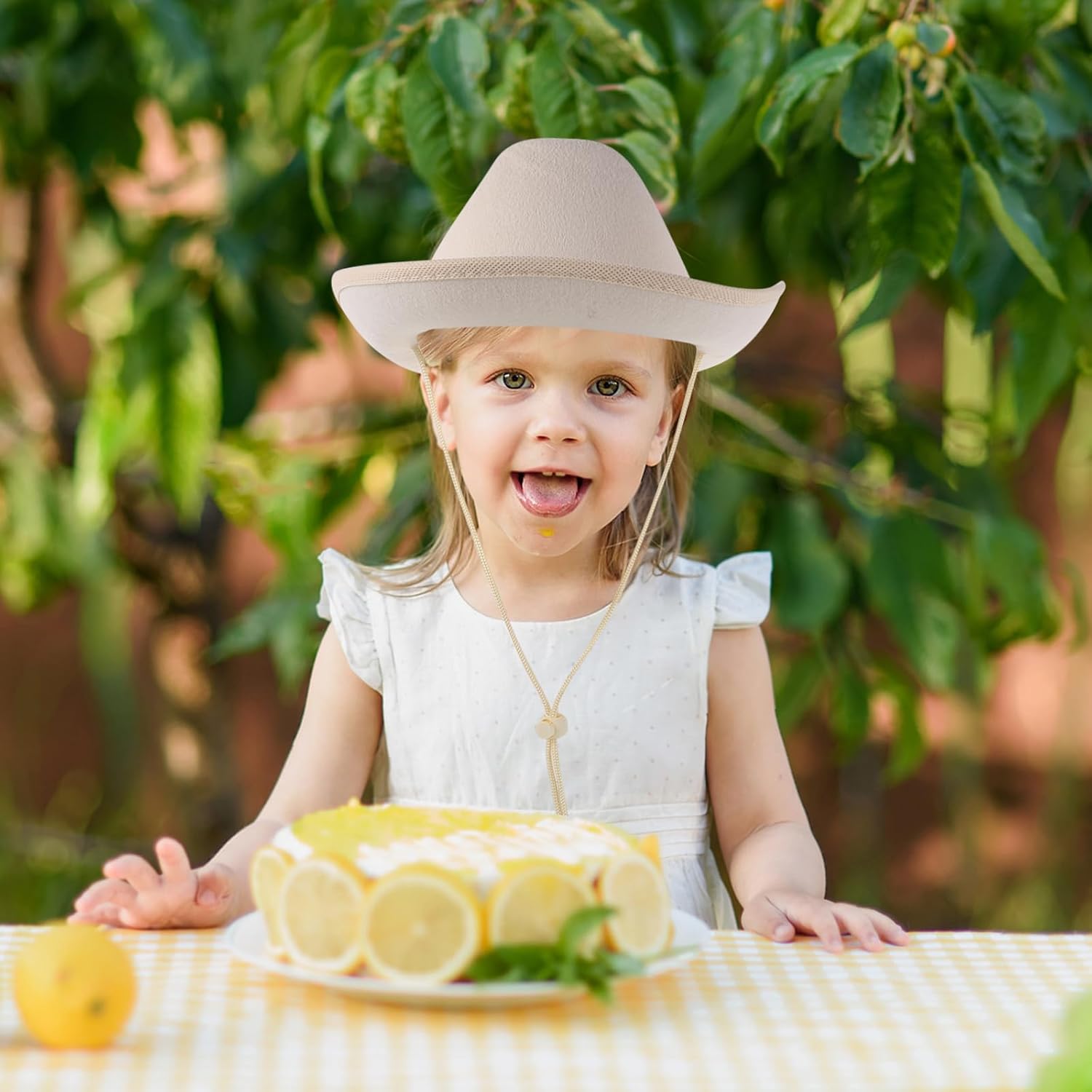 Didiseaon 6pcs boys cowboy hat: children Western Cowboy Hat for Summer Outdoor Adventures - Adjustable costume cap for Boys and Girls