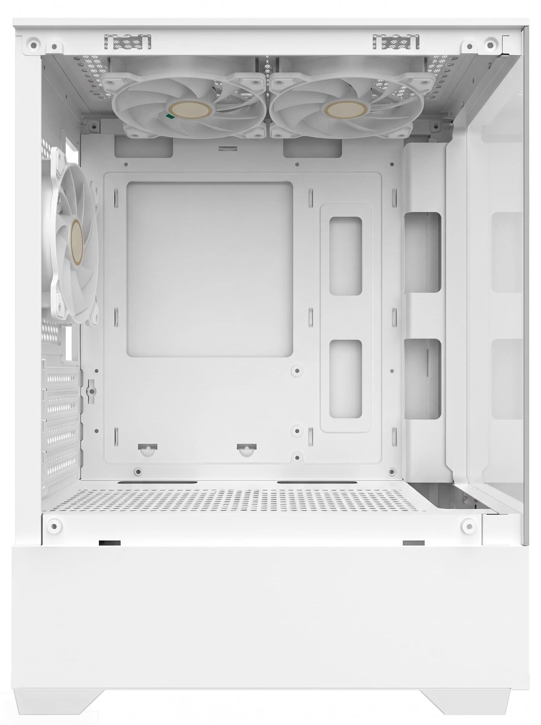 Amazon.co.jp: KAGAMI H-2ミドルタワー PCケース 白M-ATXマザーボード