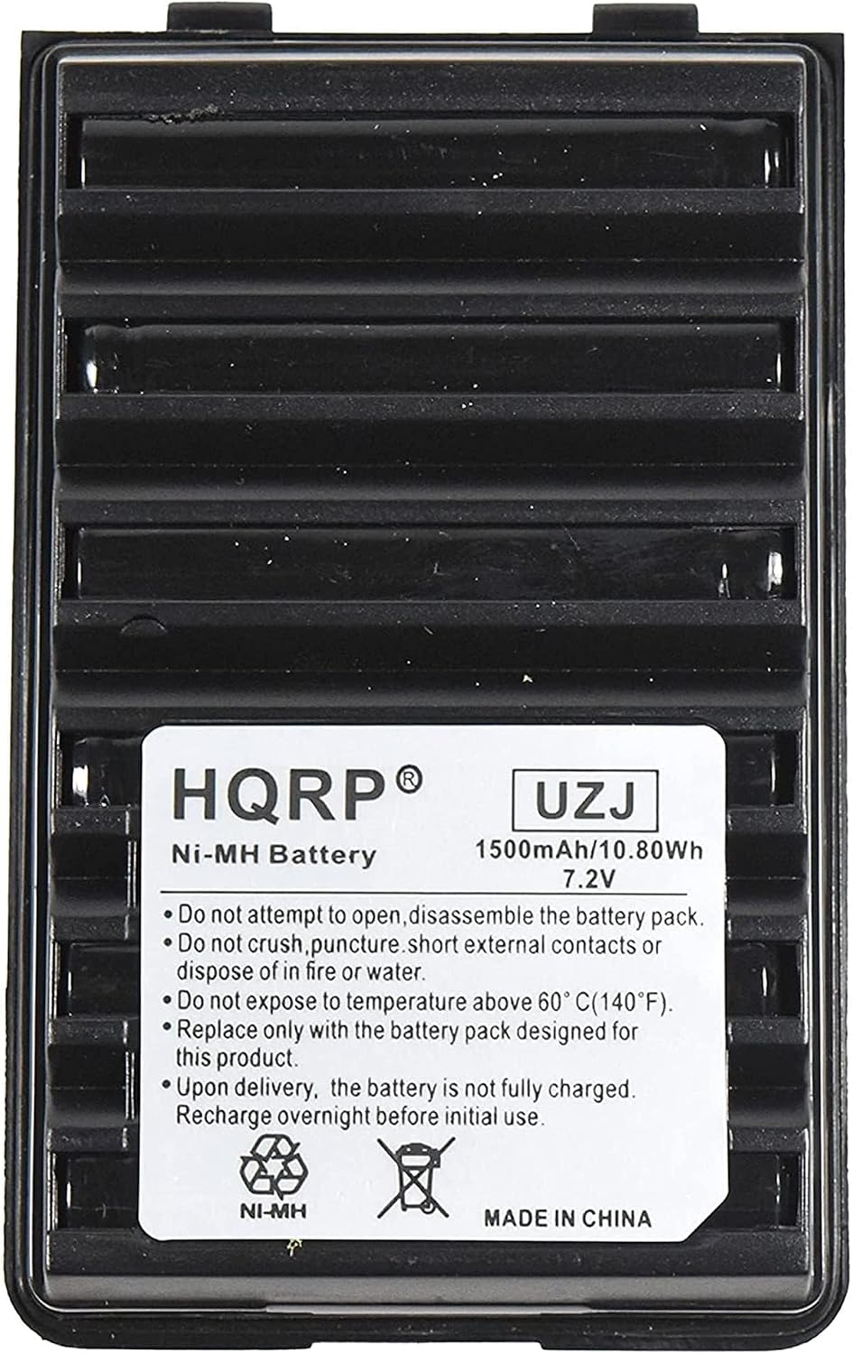 HQRP Two-Way Radio Battery 1500mAh Compatible with Yaesu/Vertex Standard VX-131 / VX-132 / VX-146 / VX-160UY / VX-168 / VX-180E / VX-188 / VX-210U / VX-210V / VX-240 / VX-246 / VX-400U / VX-410