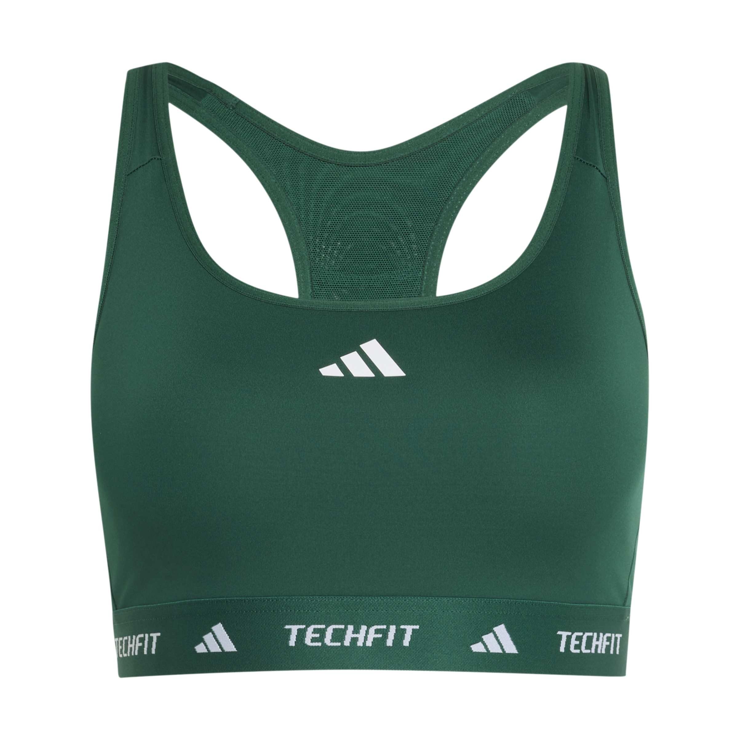 adidas Kobiety Techfit Bra, collegiate green, S