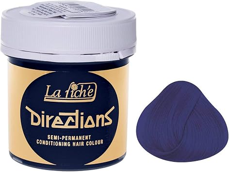 La Riche Directions Semi-Permanent Hair Color 88ml Tubs - Midnight Blue