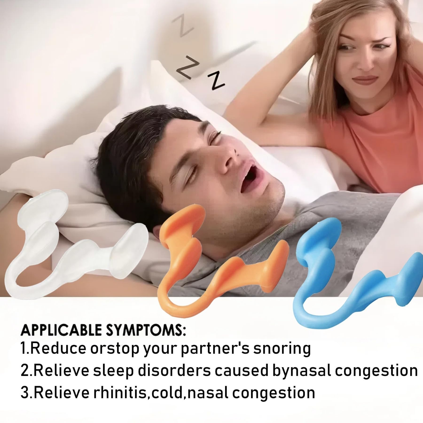 Nasal Dilator for Better Sleep Natural, Comfortable, Anti Snoring Device, Snoring Solution for Maximum Airflow and Easier Breathing 6 Pieces,Nasal dilators for Breathing — Amazon image 4