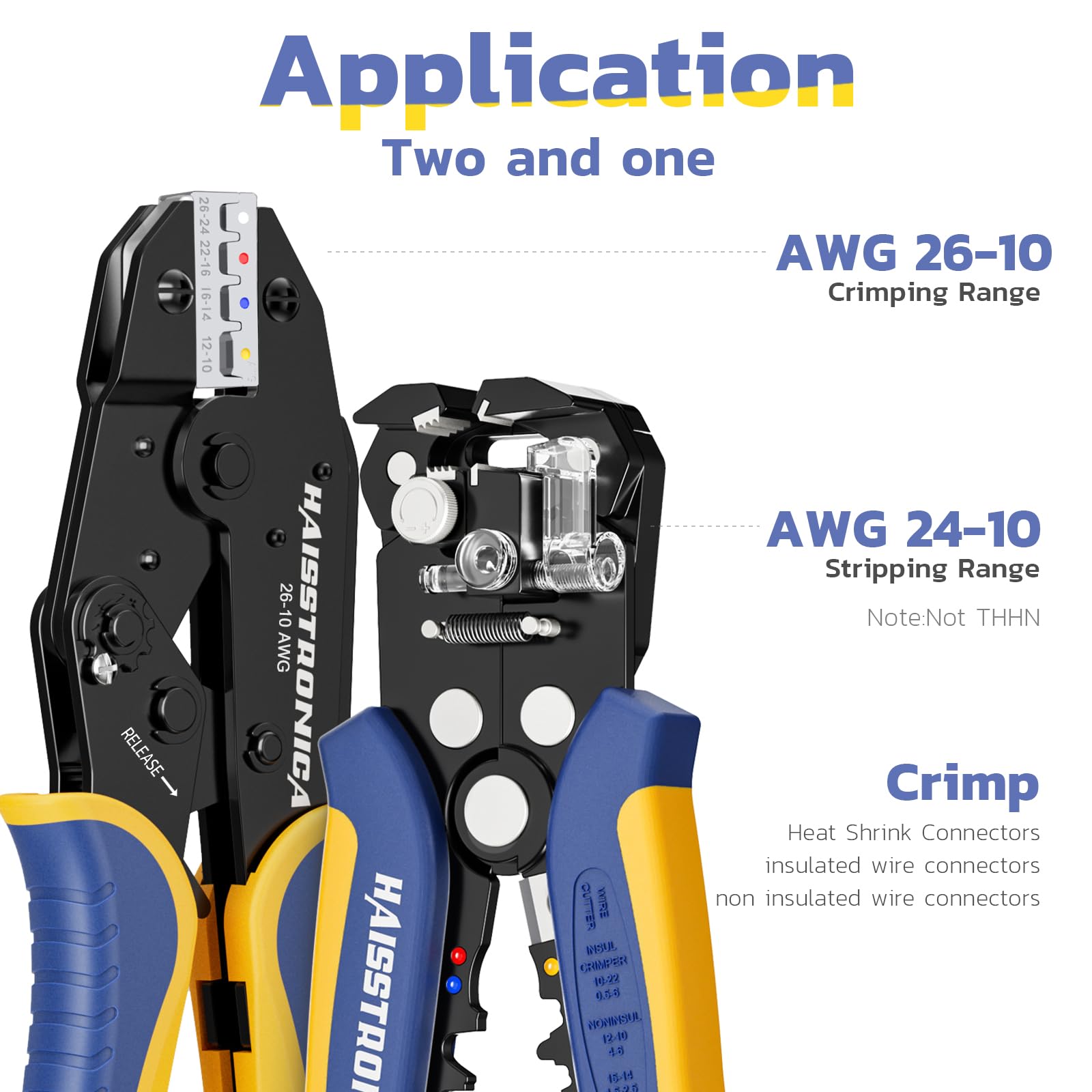 Haisstronica Wire Stripper & Crimper Set -2 Haisstronica Wire Stripper & Crimper Set -2