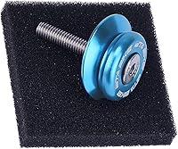 Vista 6 de Cubierta superior para auriculares de bicicleta, tapa superior de aleación de aluminio, cubierta de tubo superior, tapa de botella de cerveza