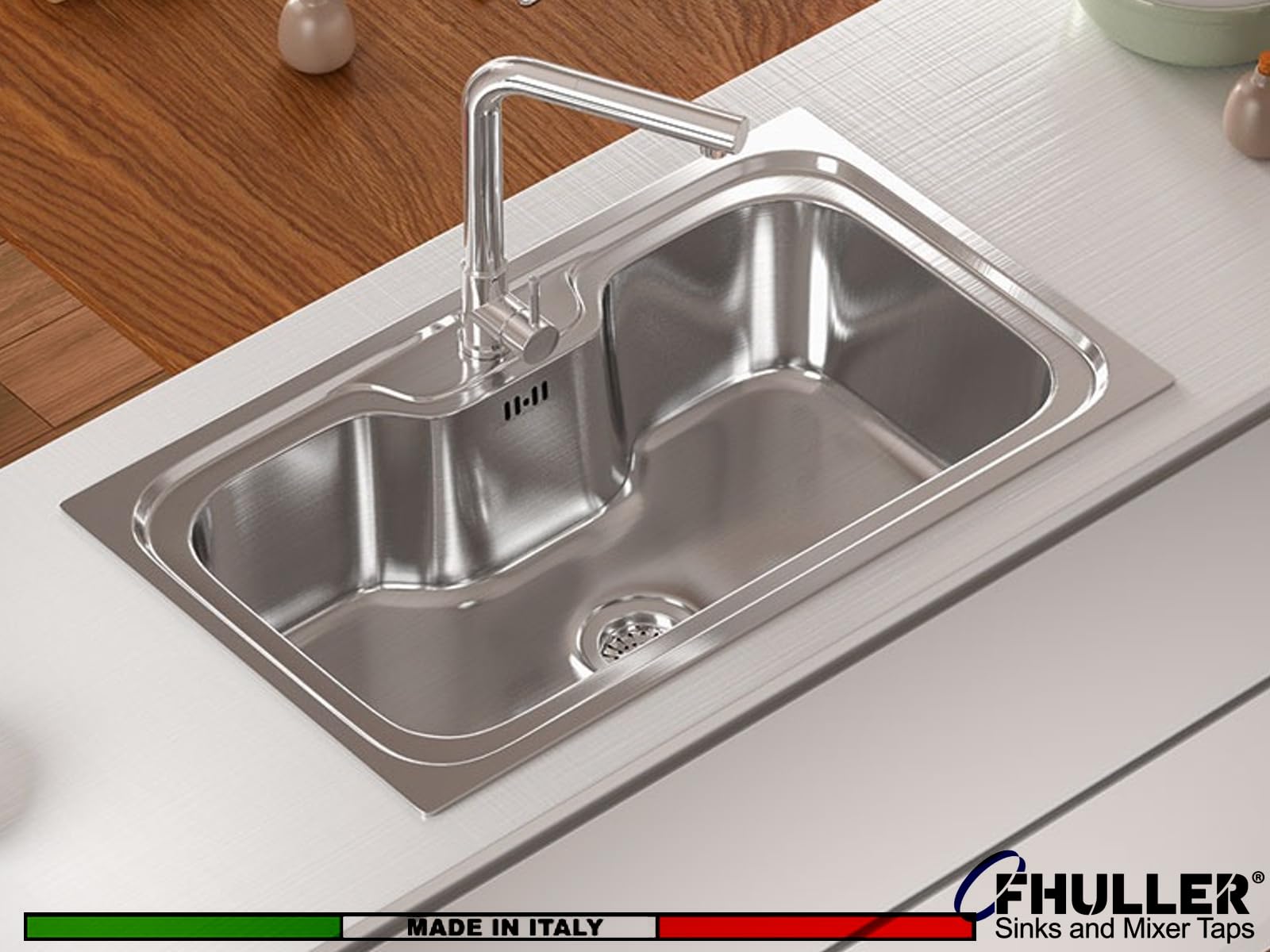 Apell CR860IBC lavello Lavello montato su piano Rettangolare
