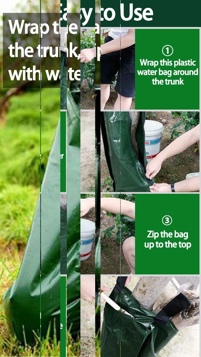 Amazon.com : Tanzfrosch 1 Pack 20 Gallon Tree Watering Bags