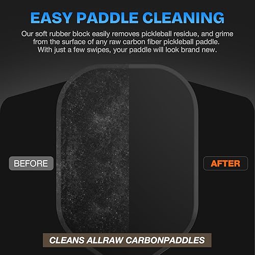 Miniatura 7 de Pickleball Paddles - Professional Carbon Fiber Paddle with Honeycomb Core Pickleball Rackets - Lightweight Precision & Enhanced Shock Absorption for