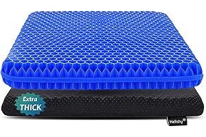 Extra Thick Gel Seat Cushion for Long Sitting - Egg Sitter Chair...