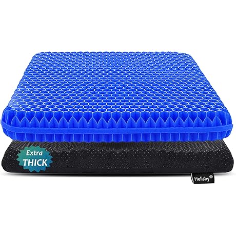 Extra Thick Gel Seat Cushion for Long Sitting - Egg Sitter Chair...