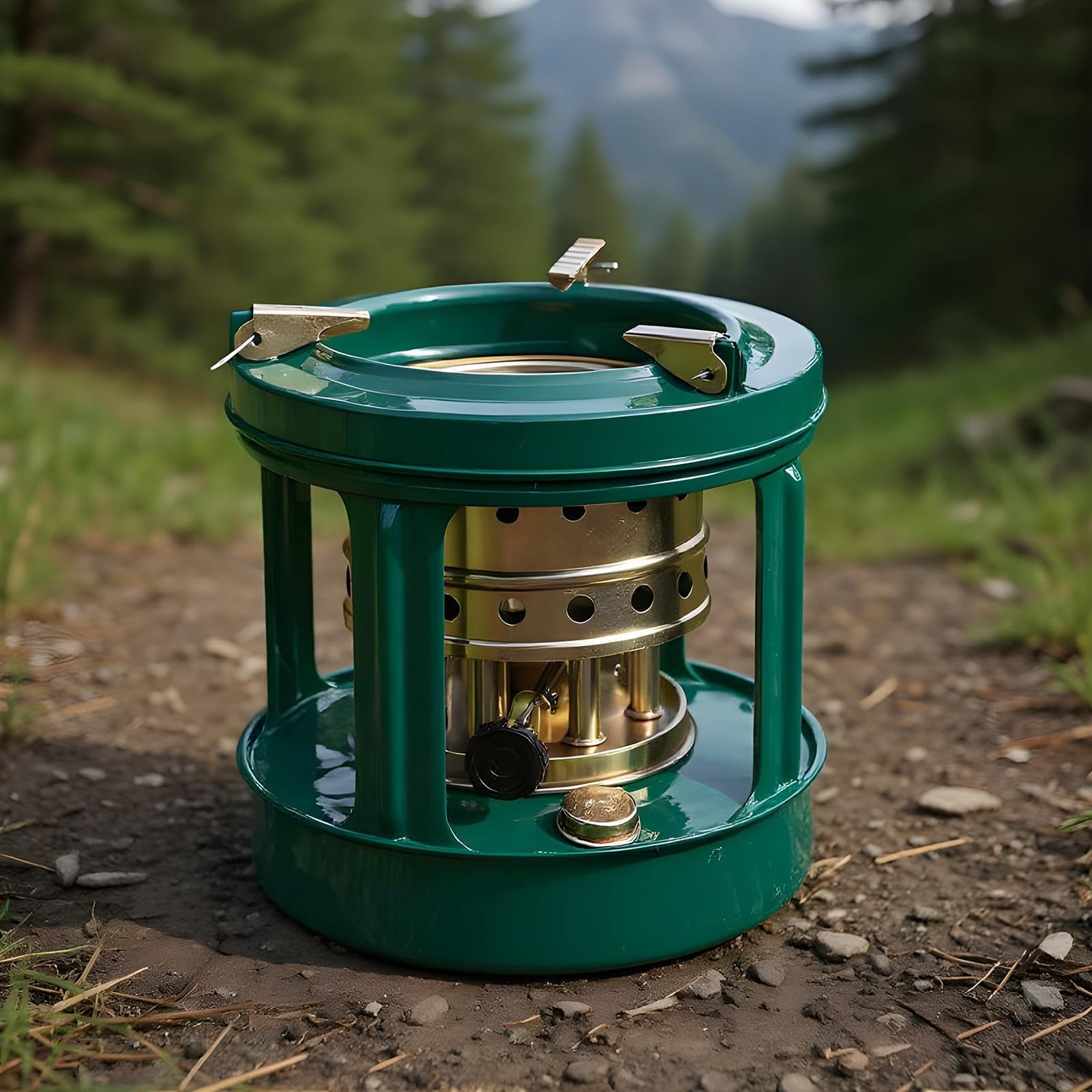 Stufa Da Campeggio | Stufa A Kerosene In Ferro - Stufetta Con Di Cotone Bruciatore Antivento Per Cucinare Escursionismo Zaino In Spalla Picnic Attivita All Aperto