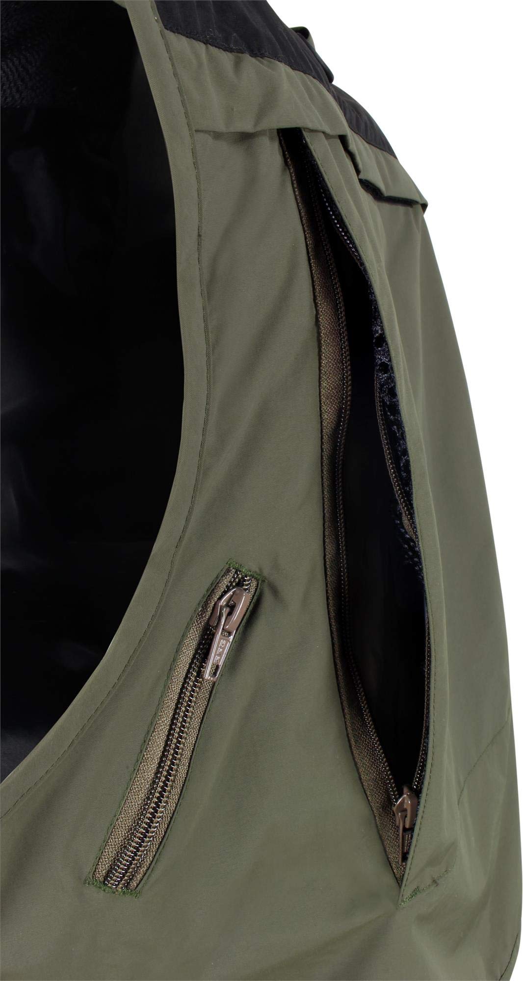 normani Outdoor Jagd- und Anglerweste, superleicht mit Netzfunktion