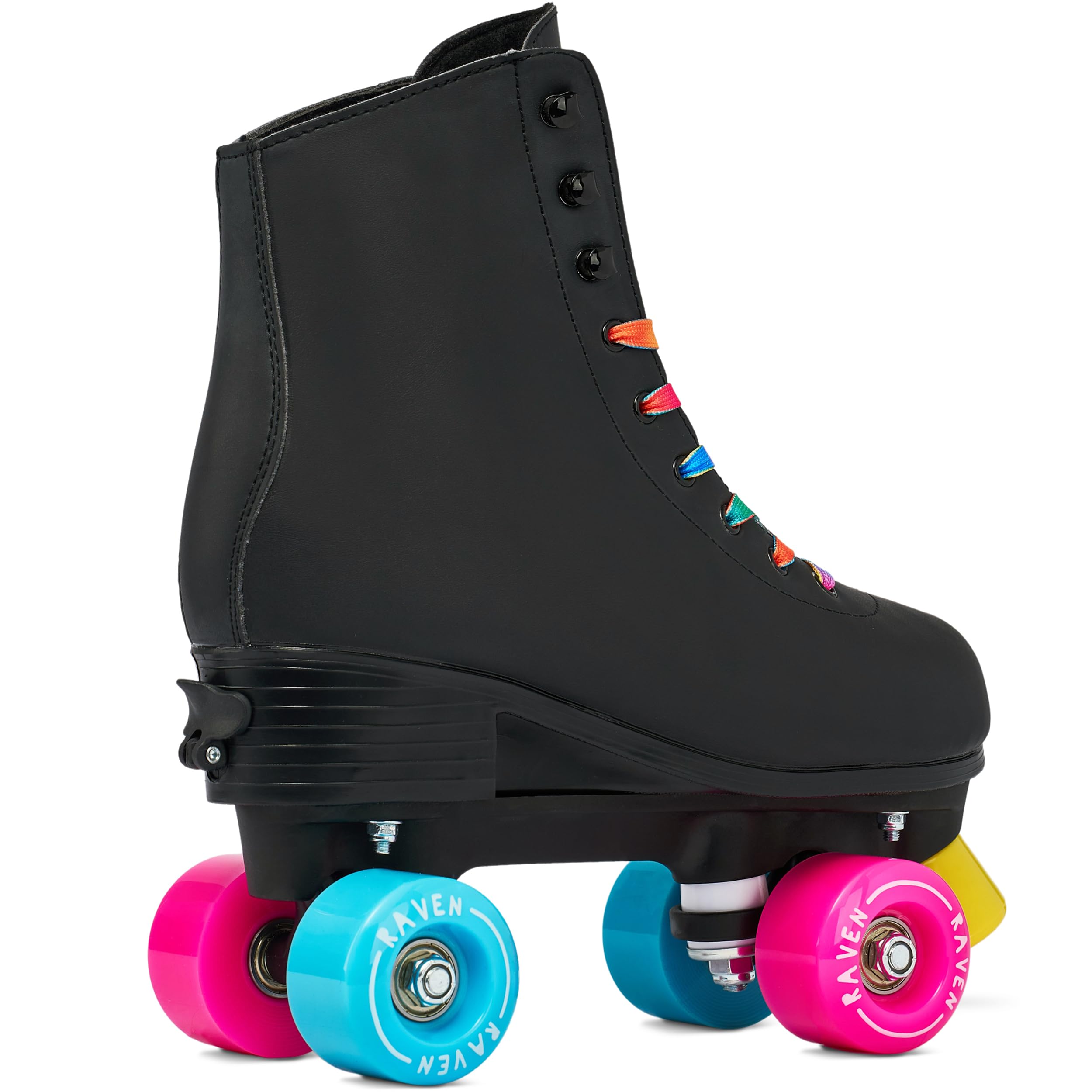 Patins a roulettes Iris du 39 au 42 Adulte Enfant Noir Mixte Taille Ajustable Femme Fille Roller Quad
