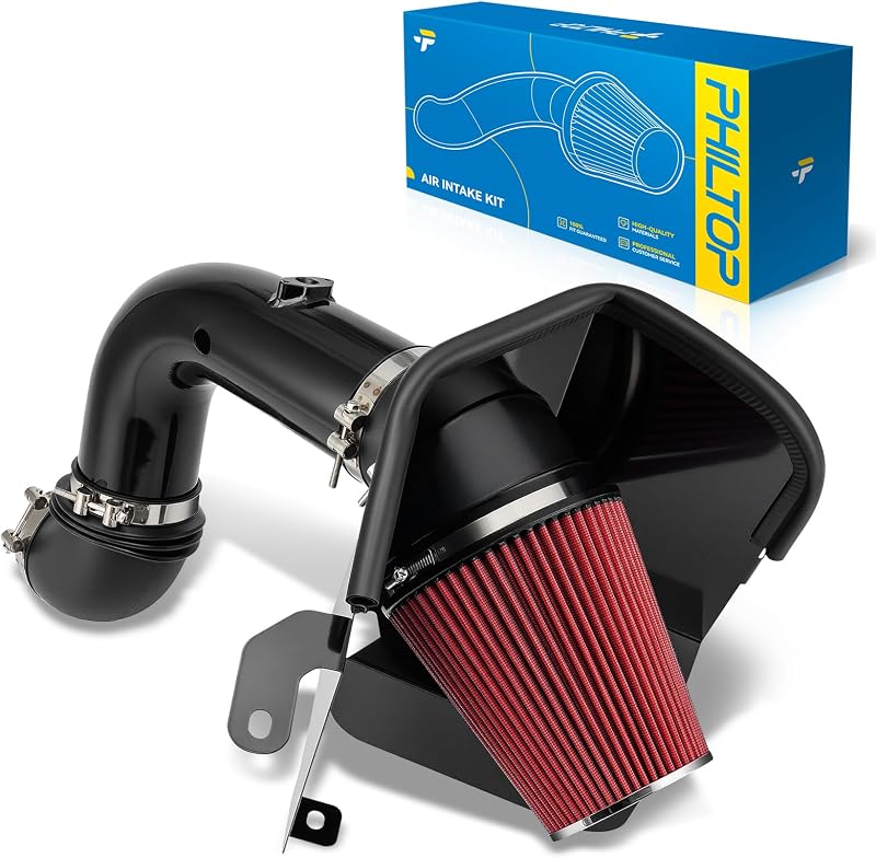 Kit de admissão de ar frio PHILTOP 4" para Dodge Ram 2500 e 3500 5.9L 2003–2007 – 1 kit