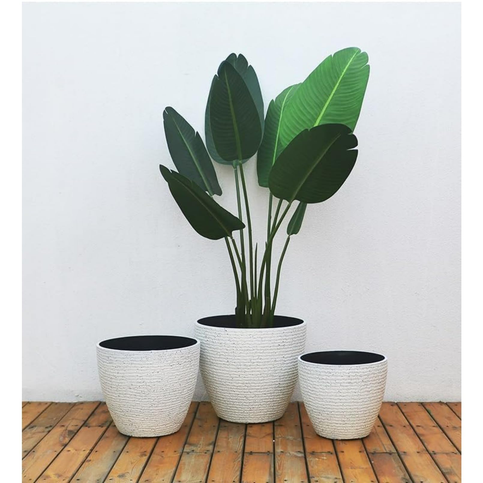 Amazon.co.jp: 大型（特大）プランター 植木鉢 深型厚手プラスチック製