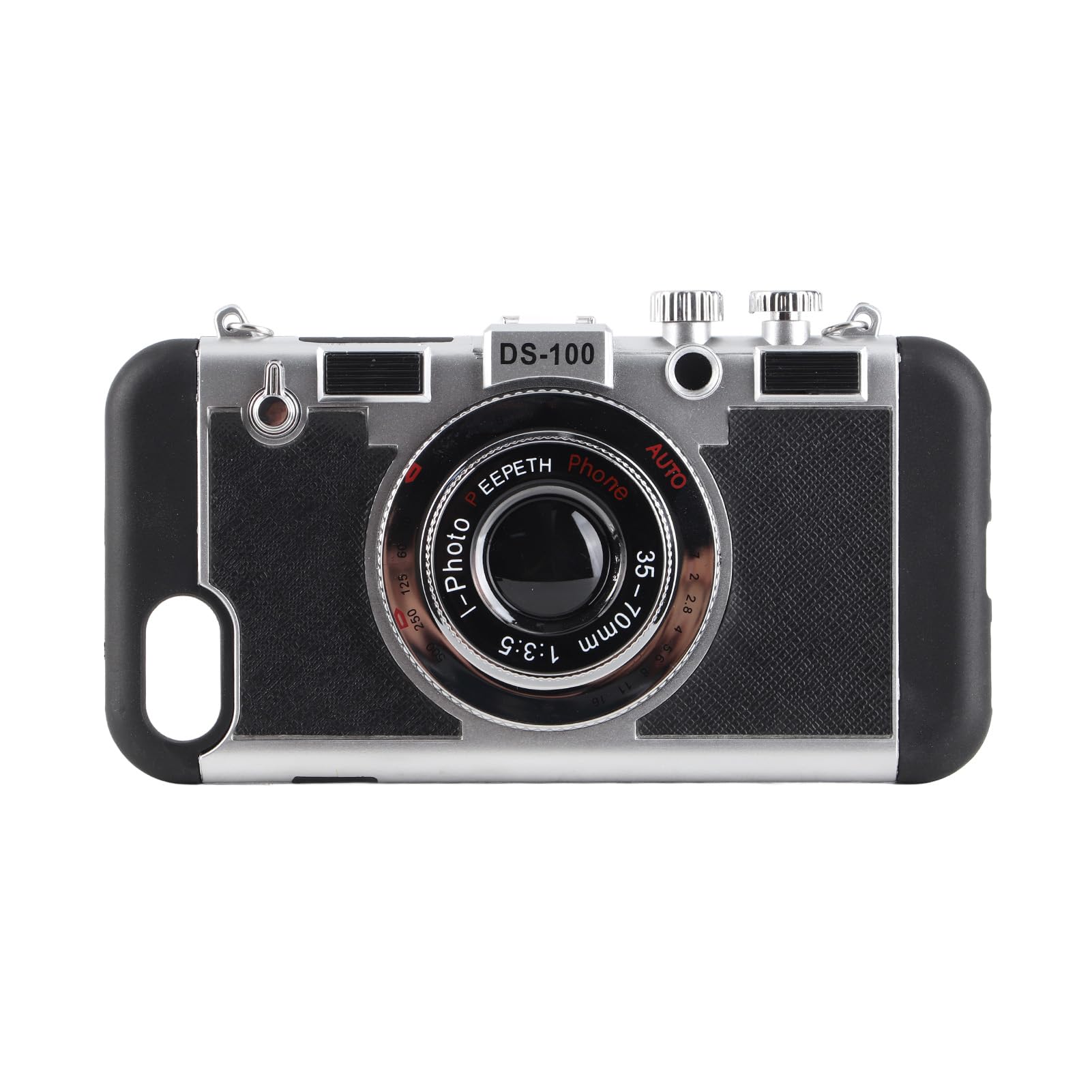 Cocoarm Vintage Camera Custodia per Telefono, Cover in Silicone 3D per (#6)