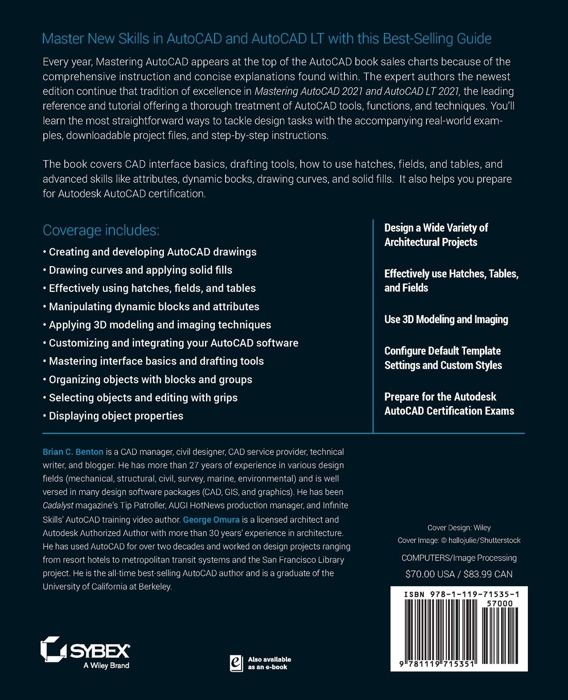 Mastering AutoCAD 2021 and AutoCAD LT 2021