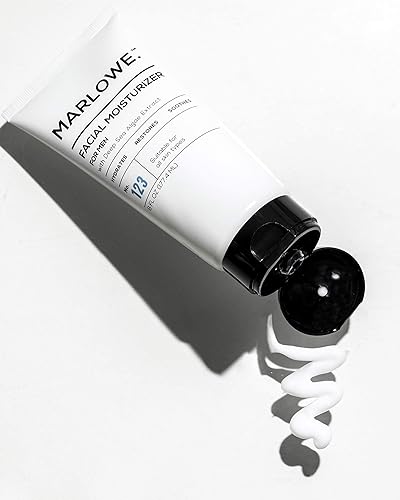 Miniatura 4 de MARLOWE. Crema hidratante facial para hombres No. 123 y paquete de cuidado de la piel exfoliante facial No. 122 | Lavado facial exfoliante y crema