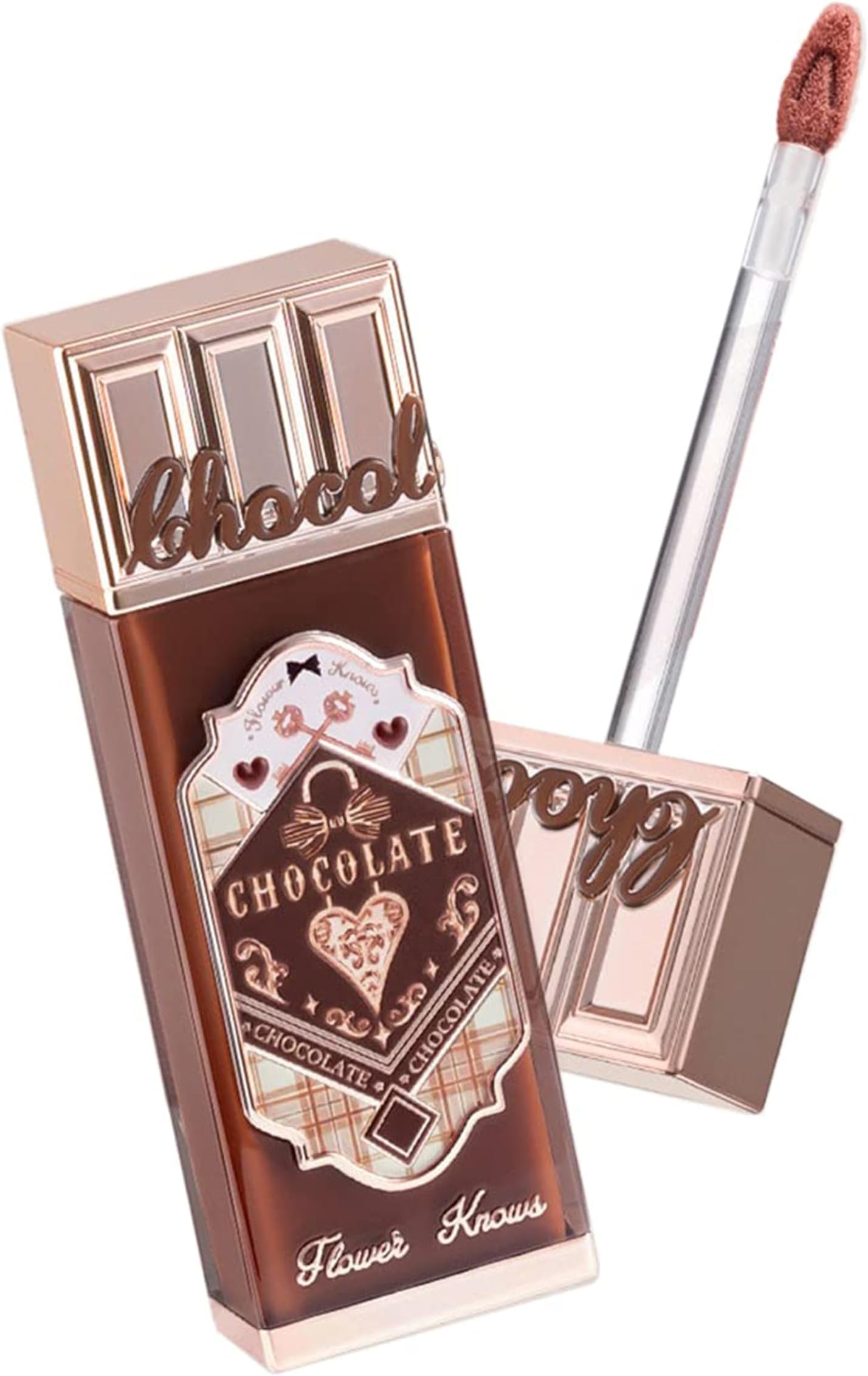 Flower Knows Chocolate Wonder-Shop Cloud Lip Cream (CH07 Fireplace Tea)