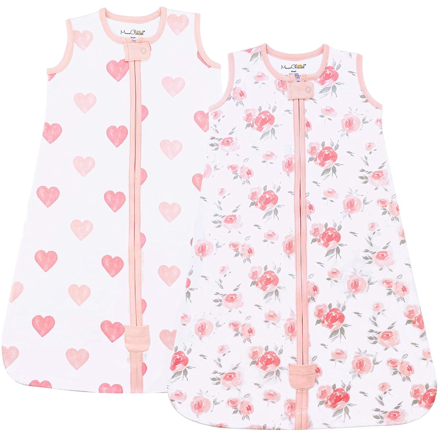 Mama Cheetah Baby Sleep Sack 1.0 TOG, Organic Cotton Baby Wearable Blanket with Two-Way Zipper, Swaddle Transition Sleeping Bag, All-Season Sleep Sack for Infant Toddler Boy Girl, 6-12 Months, 1-Pack — view 70