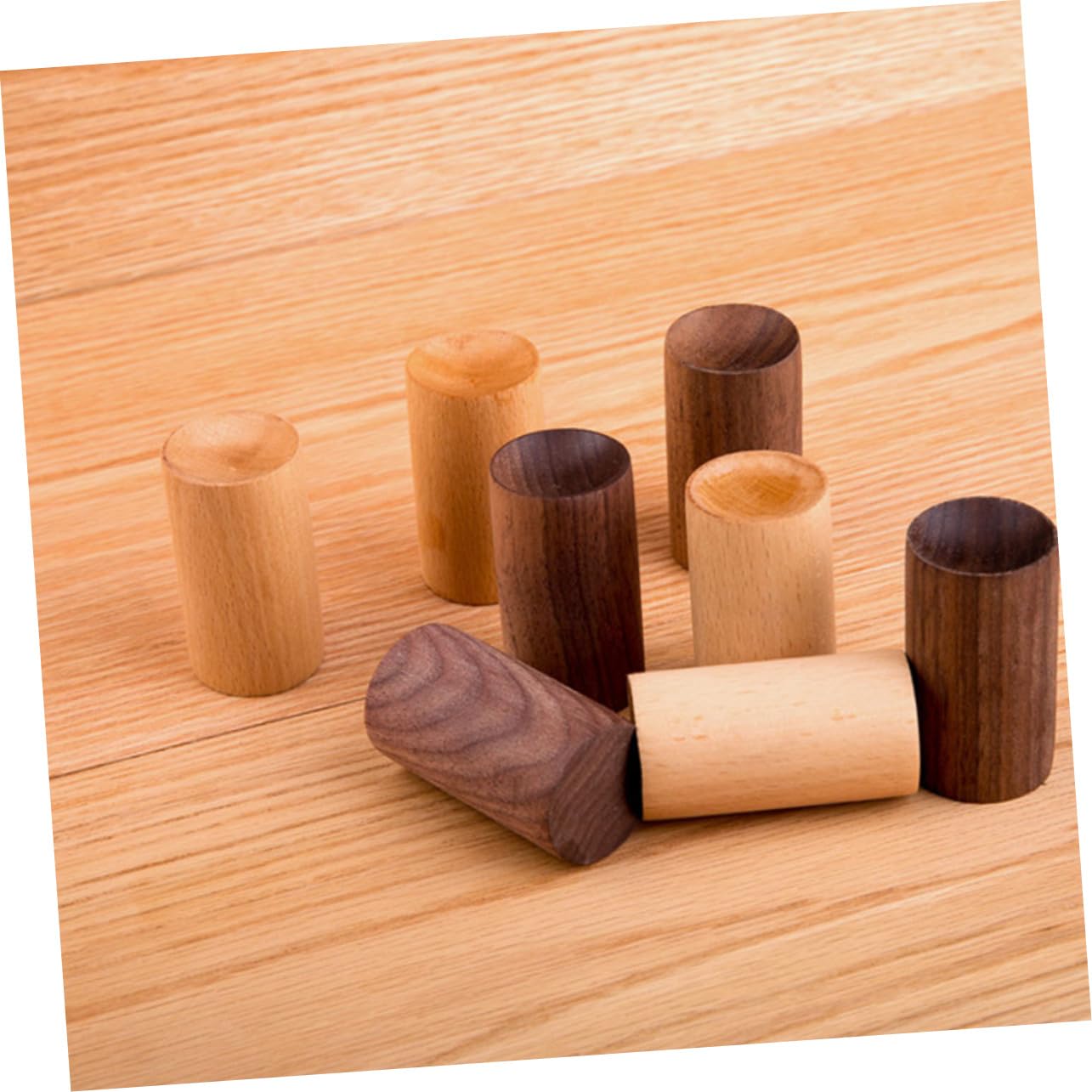 3stücke Aromatherapie Diffuser Aus Holz Für Ätherische Öle Tragbarer Raumduftspender Buche Für Auto Schlafzimmer Und Büro Natürlicher Duftstein Ohne Stoffbeutel
