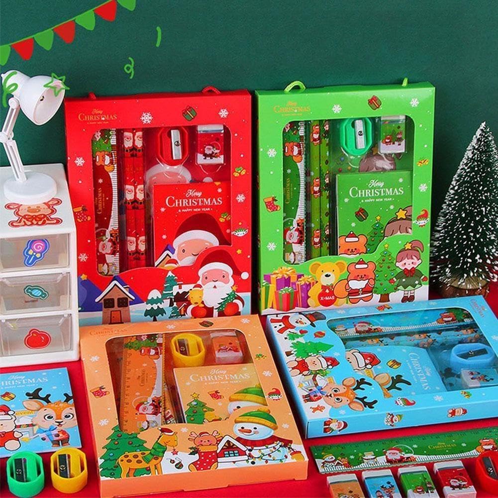 Set Regalo Forniture Scolastiche 222 Pezzi - Cancelleria Colorata Per Bambini - Foto 8